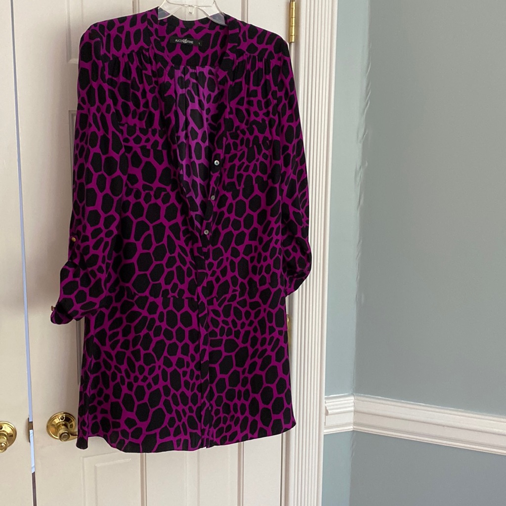 Alice And Trixie Dress. 100% Silk
